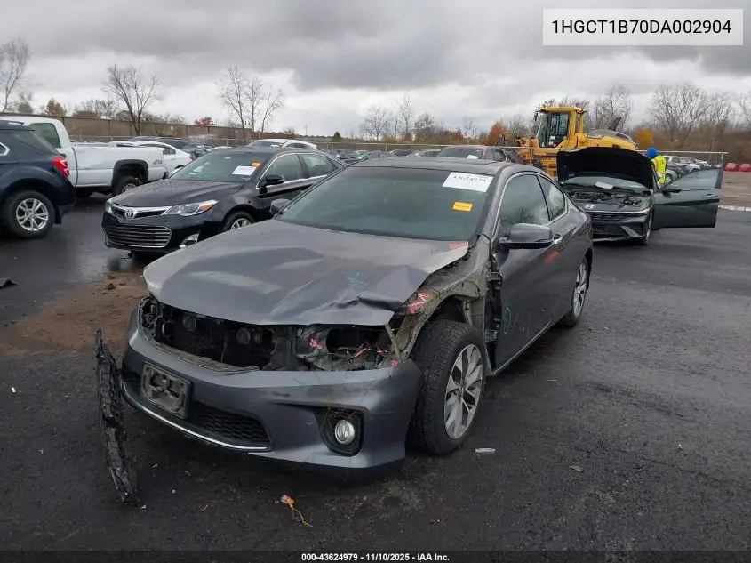 1HGCT1B70DA002904 2013 Honda Accord Ex