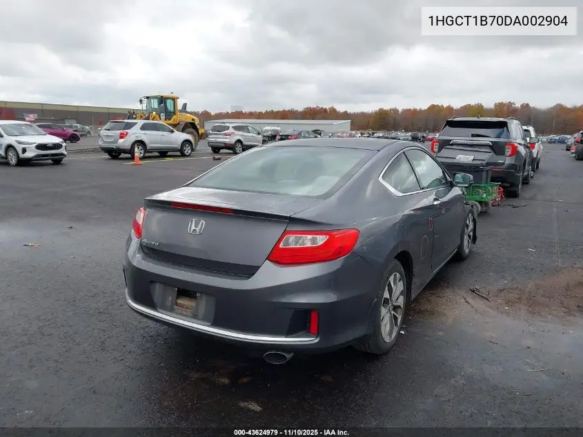 1HGCT1B70DA002904 2013 Honda Accord Ex