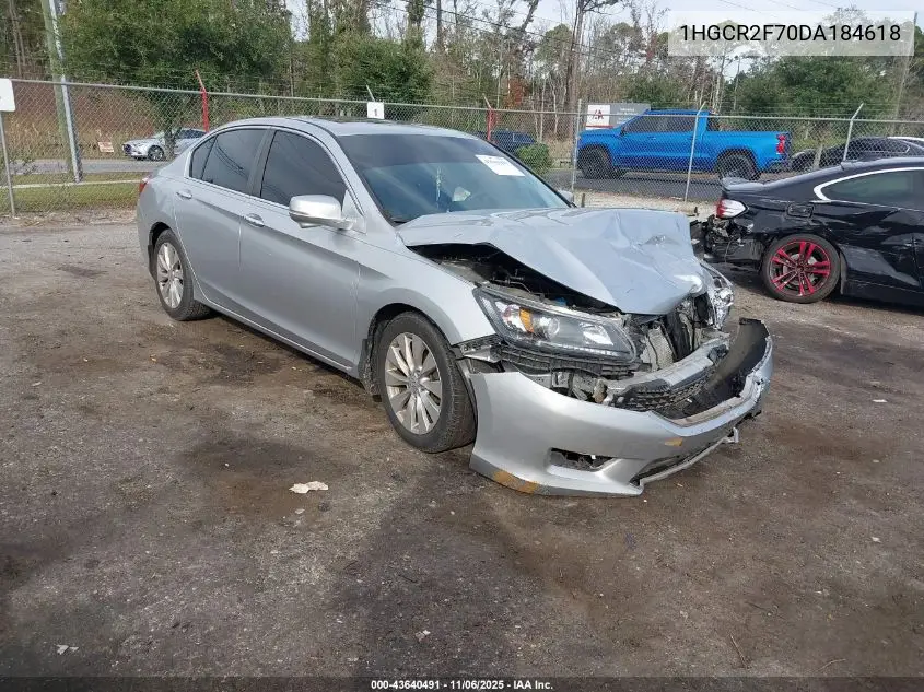 1HGCR2F70DA184618 2013 Honda Accord Ex