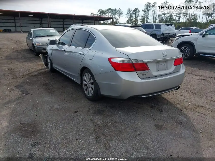 1HGCR2F70DA184618 2013 Honda Accord Ex