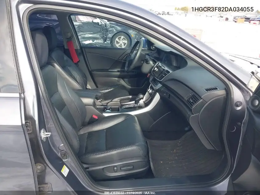 1HGCR3F82DA034055 2013 Honda Accord Ex-L V-6