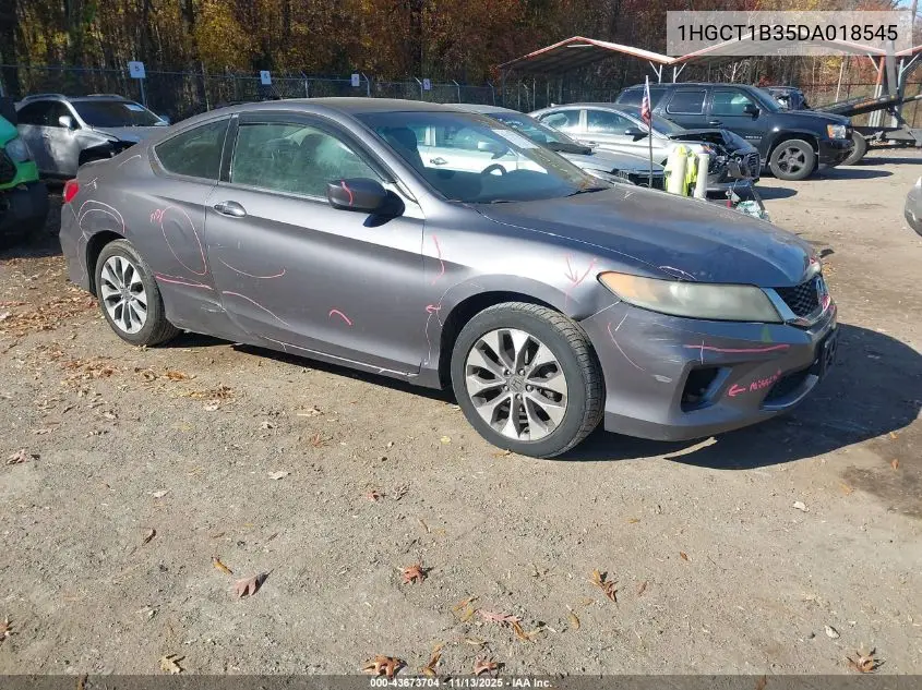 1HGCT1B35DA018545 2013 Honda Accord Lx-S
