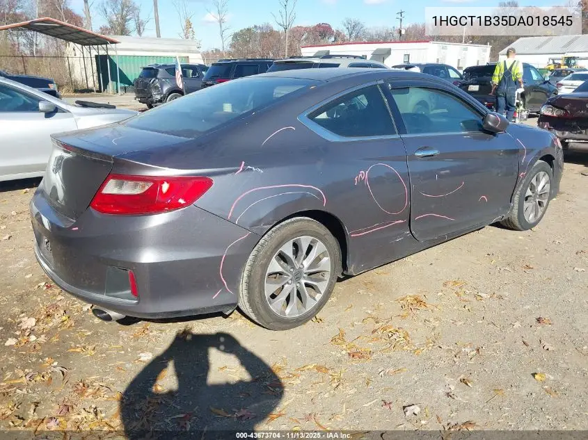 1HGCT1B35DA018545 2013 Honda Accord Lx-S