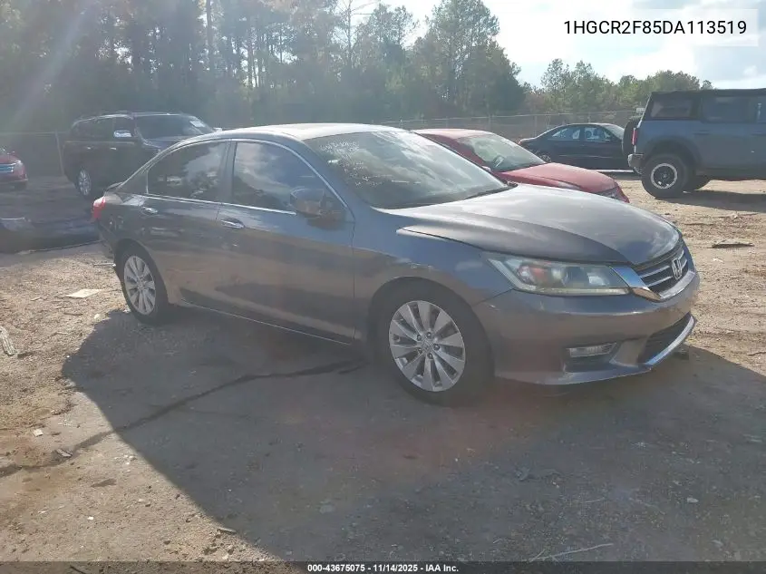 1HGCR2F85DA113519 2013 Honda Accord Sdn Ex-L