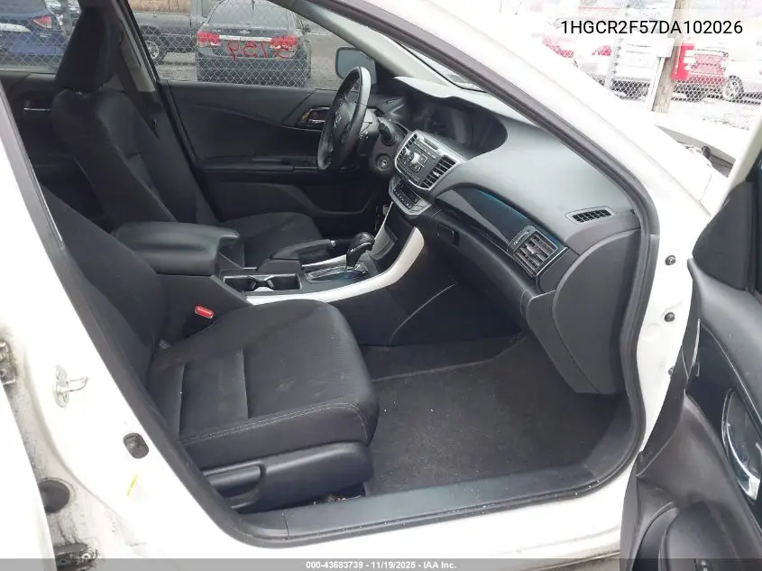 1HGCR2F57DA102026 2013 Honda Accord Sport