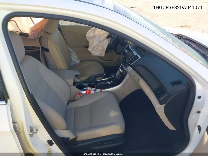 1HGCR3F82DA041071 2013 Honda Accord Ex-L V-6
