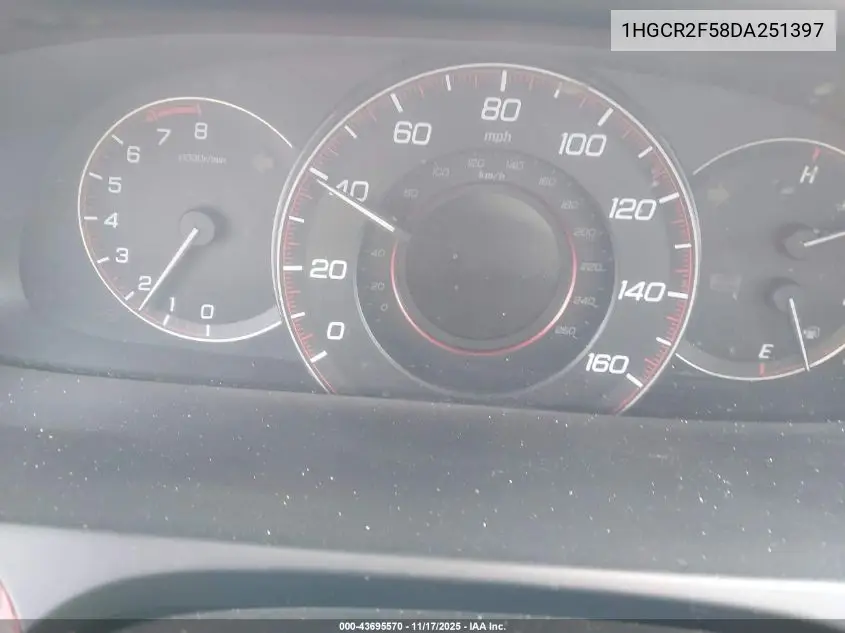 1HGCR2F58DA251397 2013 Honda Accord Sport