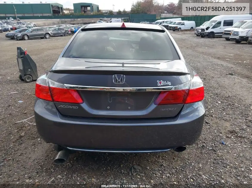 1HGCR2F58DA251397 2013 Honda Accord Sport