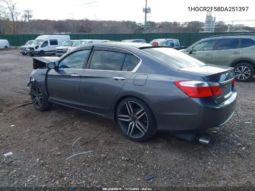 1HGCR2F58DA251397 2013 Honda Accord Sport