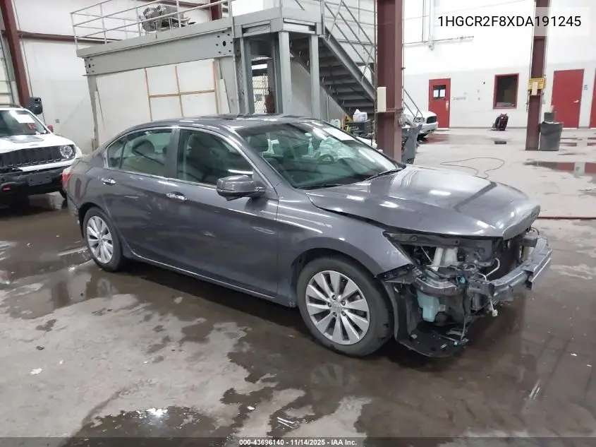 1HGCR2F8XDA191245 2013 Honda Accord Sdn Ex-L