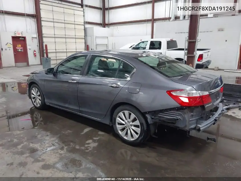 1HGCR2F8XDA191245 2013 Honda Accord Sdn Ex-L