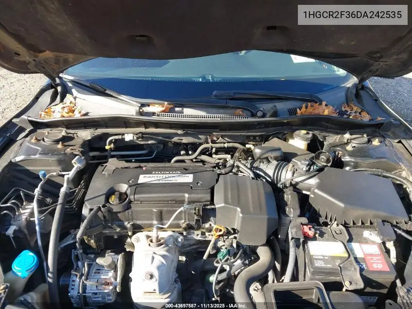 1HGCR2F36DA242535 2013 Honda Accord Lx