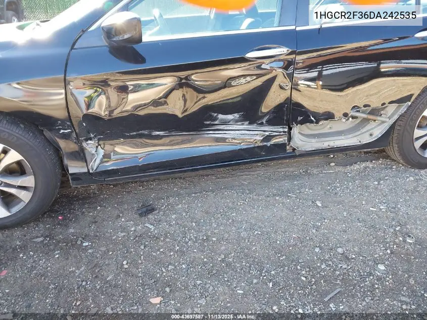1HGCR2F36DA242535 2013 Honda Accord Lx