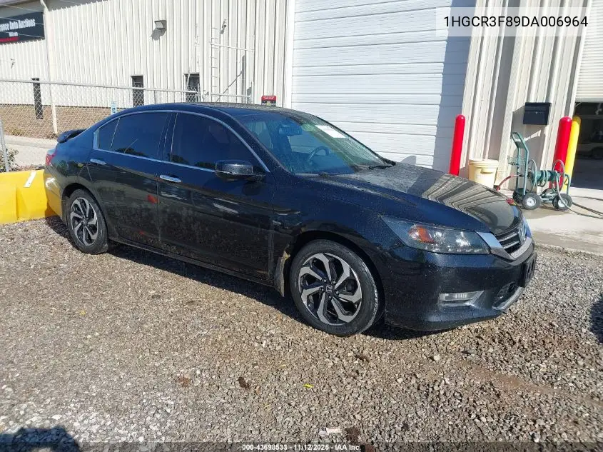1HGCR3F89DA006964 2013 Honda Accord Ex-L V-6