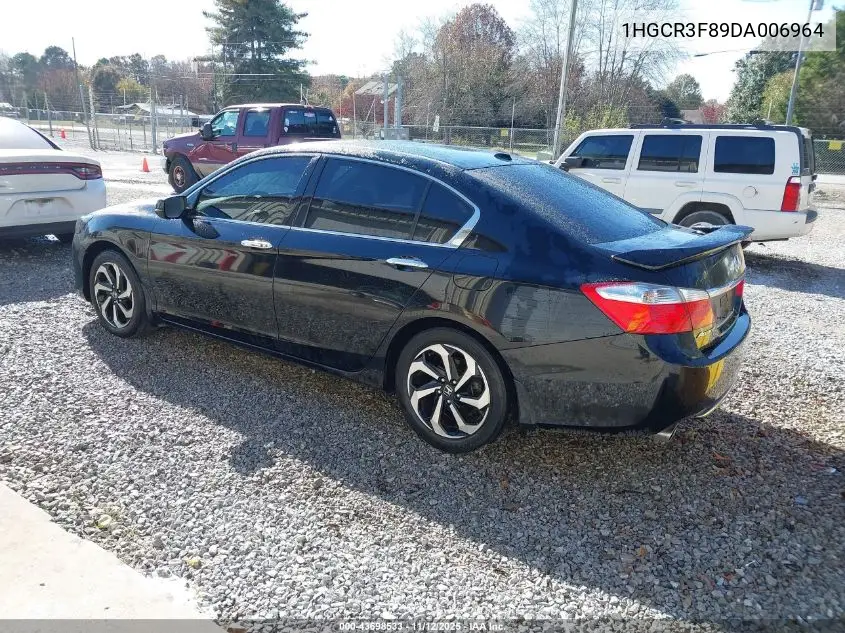 1HGCR3F89DA006964 2013 Honda Accord Ex-L V-6