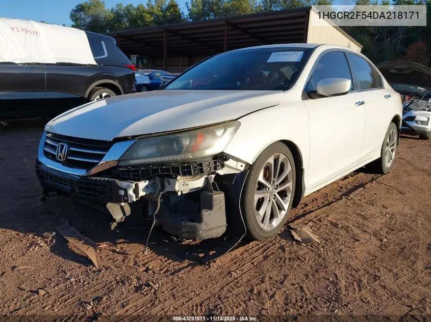 1HGCR2F54DA218171 2013 Honda Accord Sport