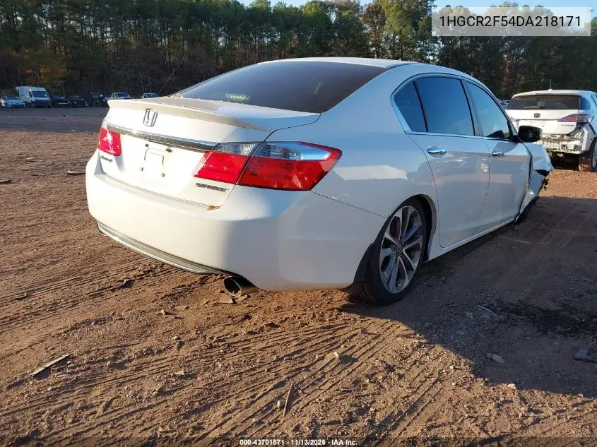 1HGCR2F54DA218171 2013 Honda Accord Sport