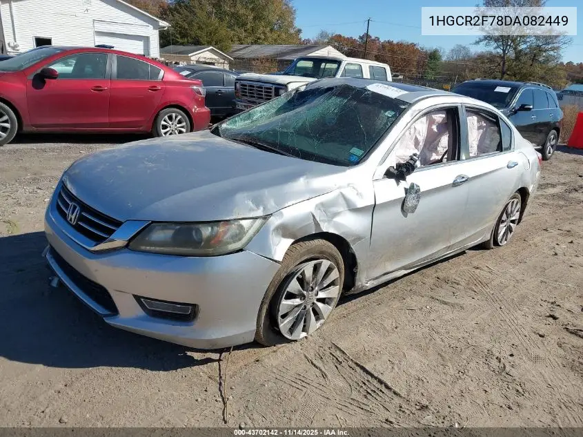 1HGCR2F78DA082449 2013 Honda Accord Ex