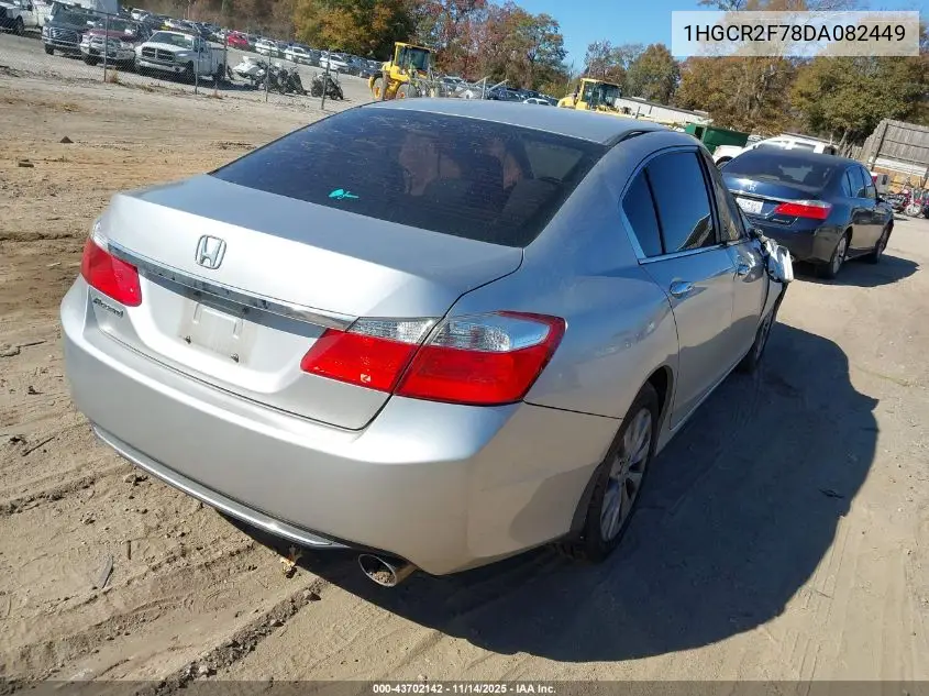 1HGCR2F78DA082449 2013 Honda Accord Ex