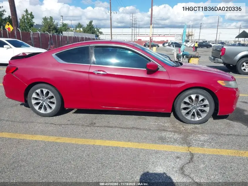 1HGCT1B36DA020336 2013 Honda Accord Lx-S