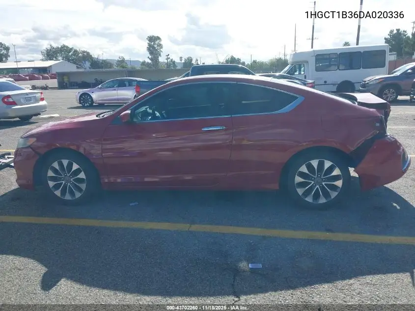 1HGCT1B36DA020336 2013 Honda Accord Lx-S