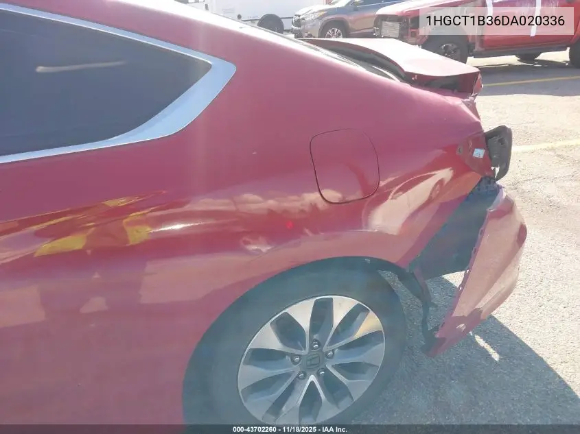 1HGCT1B36DA020336 2013 Honda Accord Lx-S