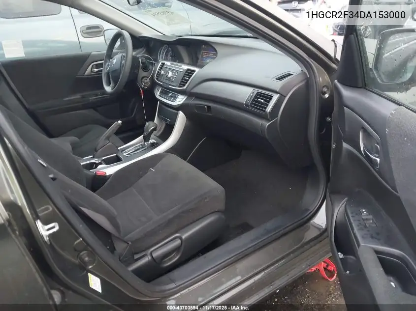 1HGCR2F34DA153000 2013 Honda Accord Lx