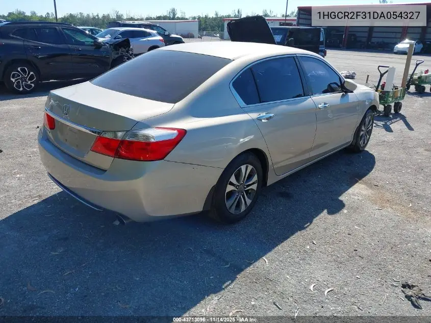 1HGCR2F31DA054327 2013 Honda Accord Lx