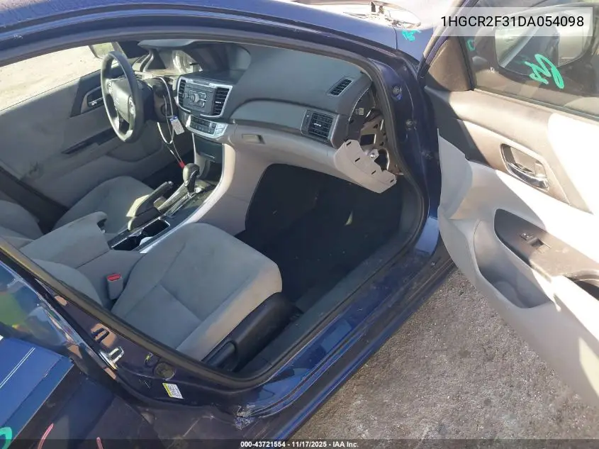 1HGCR2F31DA054098 2013 Honda Accord Lx