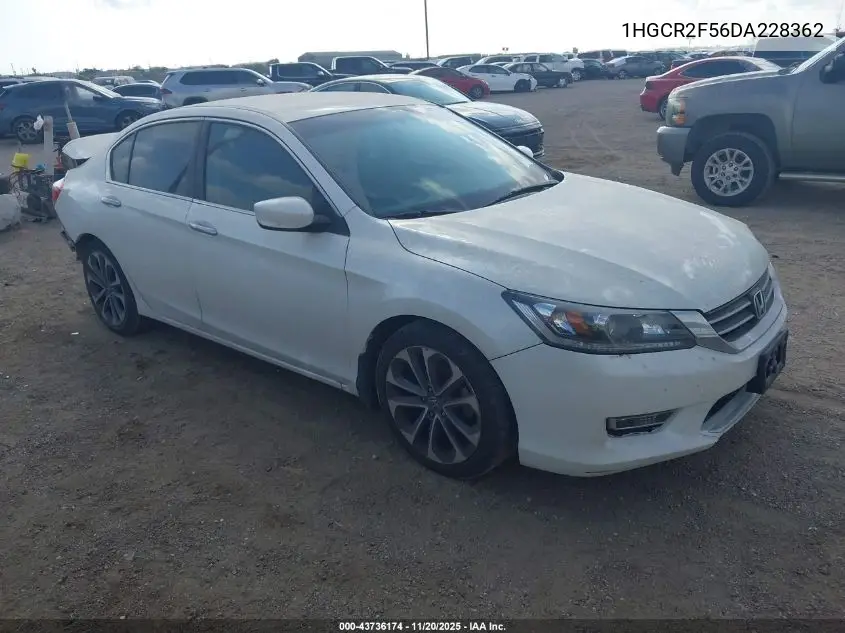 1HGCR2F56DA228362 2013 Honda Accord Sport