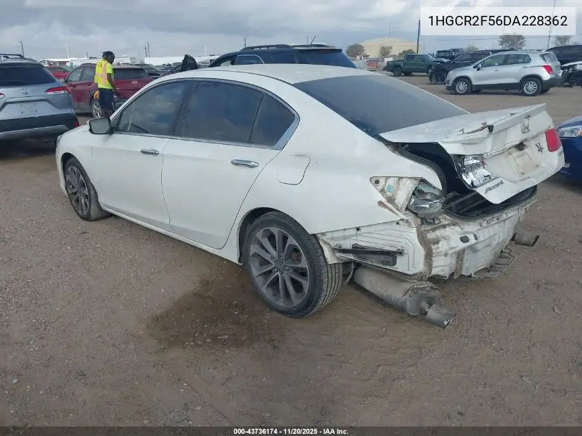 1HGCR2F56DA228362 2013 Honda Accord Sport