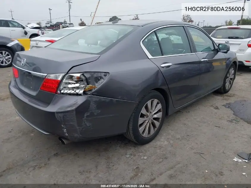 1HGCR2F80DA256006 2013 Honda Accord Sdn Ex-L