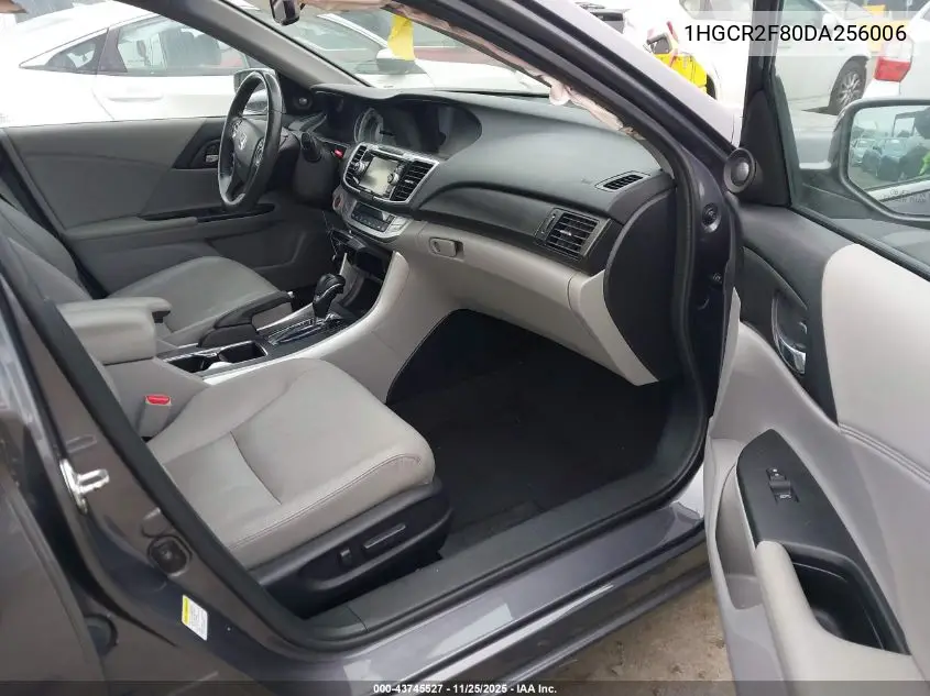 1HGCR2F80DA256006 2013 Honda Accord Sdn Ex-L