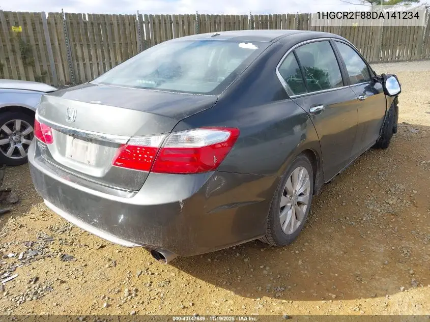1HGCR2F88DA141234 2013 Honda Accord Sdn Ex-L