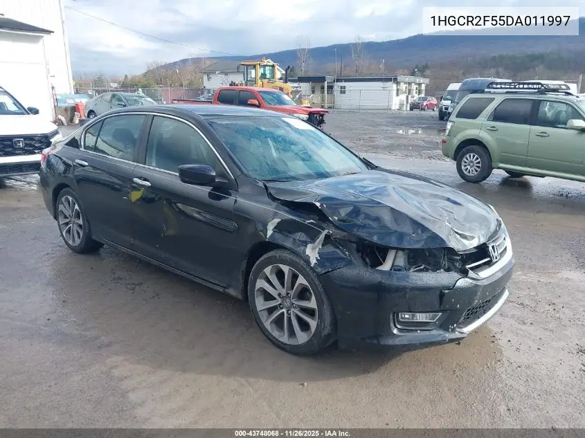 1HGCR2F55DA011997 2013 Honda Accord Sport