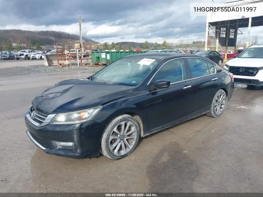 1HGCR2F55DA011997 2013 Honda Accord Sport