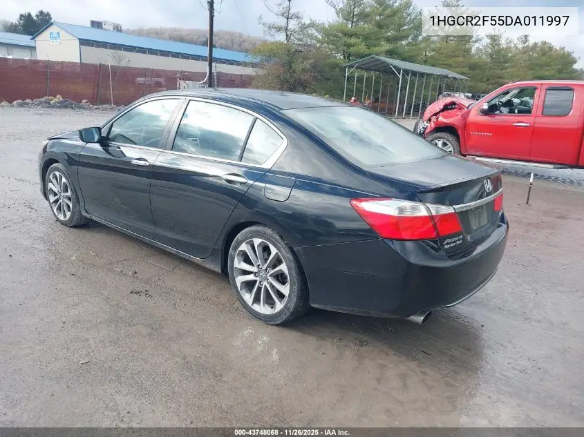 1HGCR2F55DA011997 2013 Honda Accord Sport