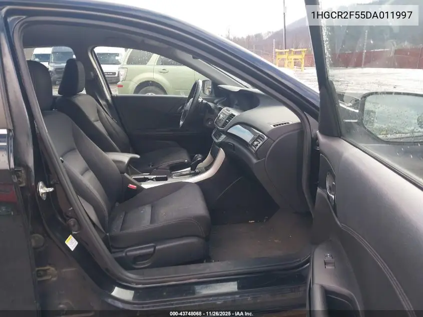 1HGCR2F55DA011997 2013 Honda Accord Sport