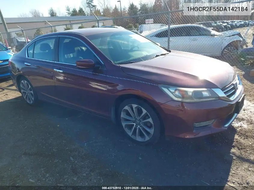 1HGCR2F55DA142184 2013 Honda Accord Sport