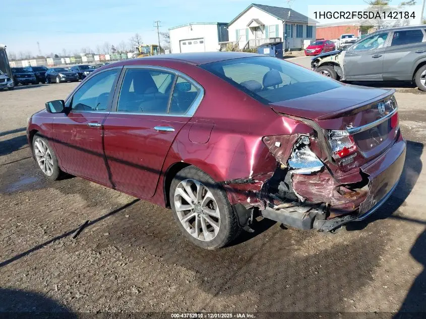 1HGCR2F55DA142184 2013 Honda Accord Sport