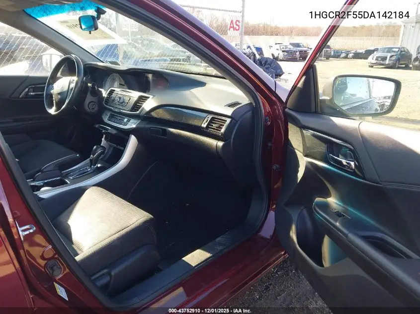 1HGCR2F55DA142184 2013 Honda Accord Sport