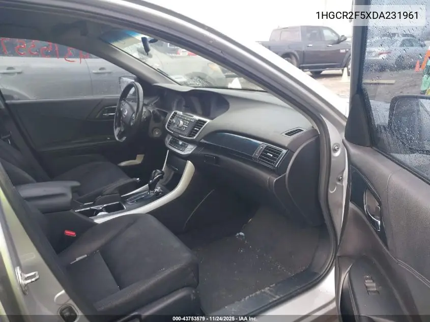 1HGCR2F5XDA231961 2013 Honda Accord Sport