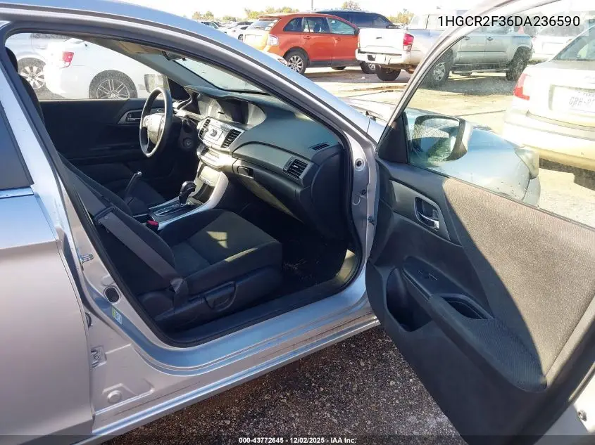1HGCR2F36DA236590 2013 Honda Accord Lx
