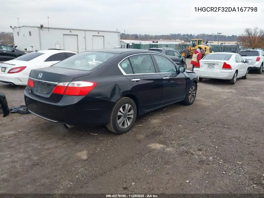 1HGCR2F32DA167798 2013 Honda Accord Lx
