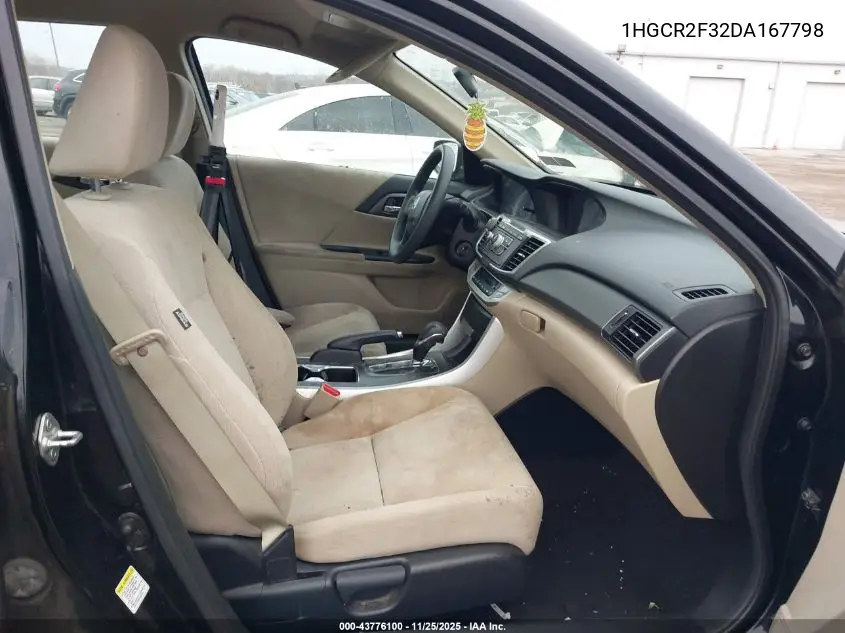 1HGCR2F32DA167798 2013 Honda Accord Lx