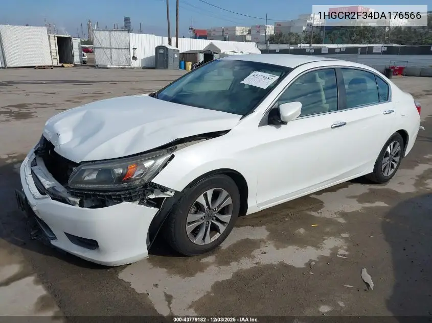 1HGCR2F34DA176566 2013 Honda Accord Lx