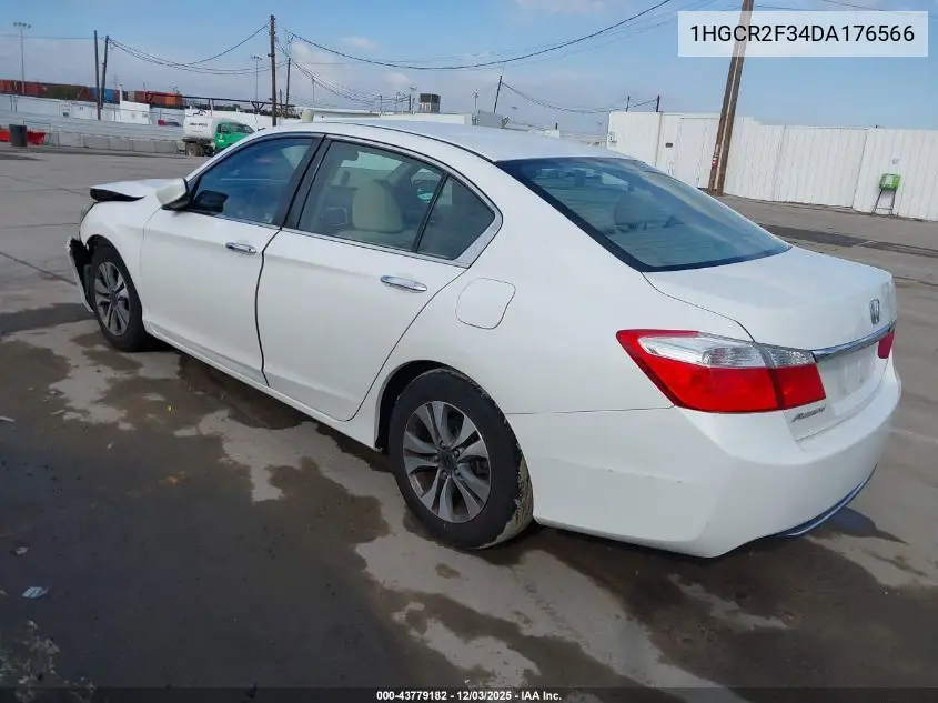 1HGCR2F34DA176566 2013 Honda Accord Lx