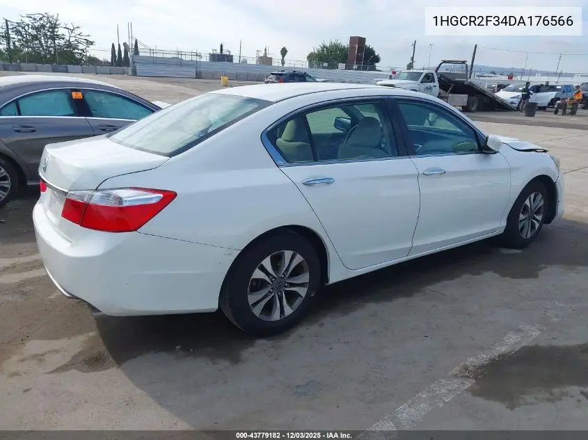 1HGCR2F34DA176566 2013 Honda Accord Lx