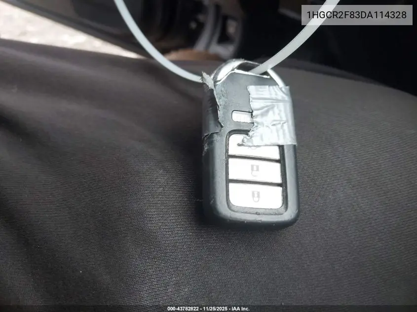 1HGCR2F83DA114328 2013 Honda Accord Sdn Ex-L