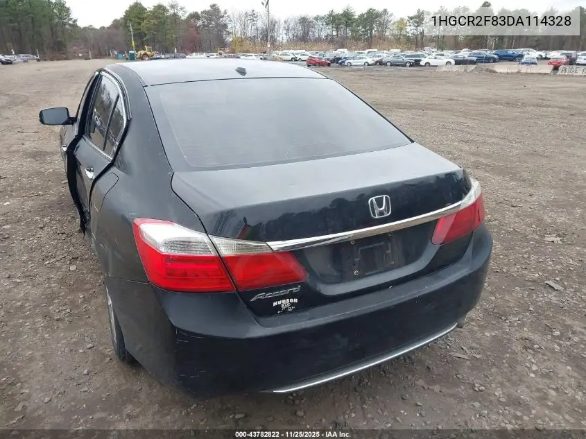1HGCR2F83DA114328 2013 Honda Accord Sdn Ex-L
